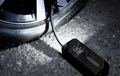 Flextail Evo 150 černá přenosná hustilka na pneumatiky