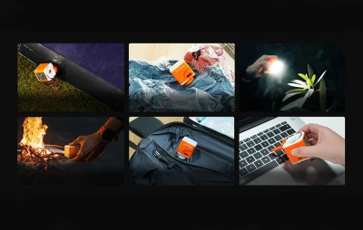Flextail Nano Pump 5C2 oranžová přenosná pumpa