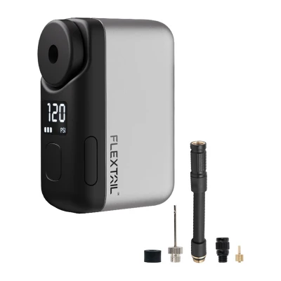 Flextail Tiny Bike Pump Pro šedá elektrická cyklistická pumpa