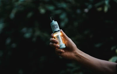 Flextail Tiny Repeller S modrý přenosný odpuzovač komárů 2 v 1