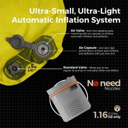 Flextail Ultra Light karimatka s batériovou pumpou TINY Sleeping Pad R09 AVS - Mummy