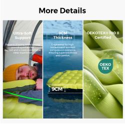 Flextail Ultra Light karimatka s batériovou pumpou TINY Sleeping Pad R09 AVS - Mummy