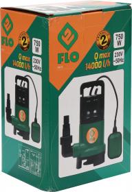 Flo Čerpadlo ponorné 750 W 14000 l/h 10m