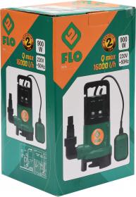 Flo Čerpadlo ponorné 900 W 16000 l/h 10m