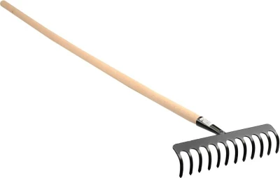 Hrable 12 zubov s násadou
