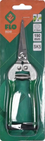 Flo Nůžky prořezávací na květiny a ovoce 190mm (průměr do 15mm)