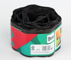 Flo Plastový okraj trávníku v:100mm, d:9m hnědý