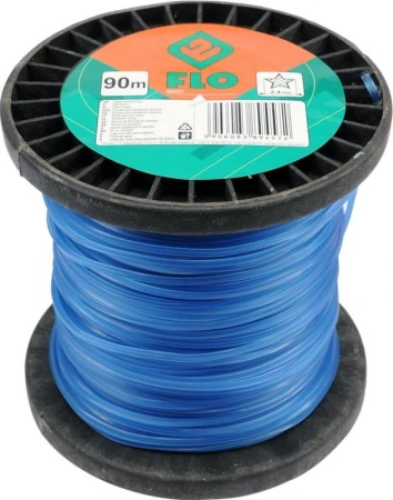 Flo Struna do strunové sekačky hvězdicový průřez 2,4 mm x 90 m Flo Struna do strunové sekačky hvězdicový průřez 2,4 mm x 90 m