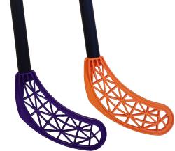 Florbalová dětská mini sada 2 hokejky florbalky + soft míček