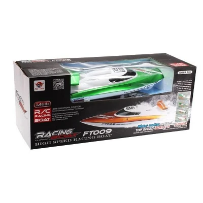 FM-Electrics RC závodný čln FT009 zelená