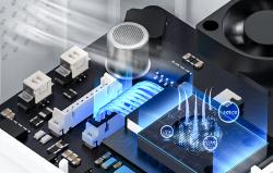 Fnirsi 4-v-1 monitor kvality vnitřního vzduchu Detektor formaldehydu s dotykovým displejem SFD-02