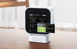 Fnirsi 4-v-1 monitor kvality vnitřního vzduchu Detektor formaldehydu s dotykovým displejem SFD-02