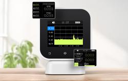 Fnirsi 4-v-1 monitor kvality vnitřního vzduchu Detektor formaldehydu s dotykovým displejem SFD-02