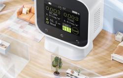 Fnirsi 4-v-1 monitor kvality vnitřního vzduchu Detektor formaldehydu s dotykovým displejem SFD-02