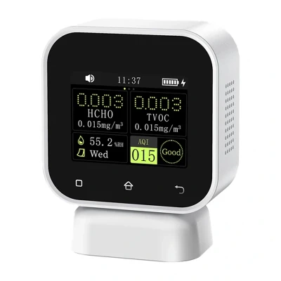 Fnirsi 4-v-1 monitor kvality vnitřního vzduchu Detektor formaldehydu s dotykovým displejem SFD-02