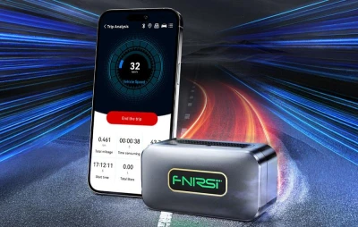 FNIRSI FD10 OBD2 tmavě šedý diagnostický přístroj