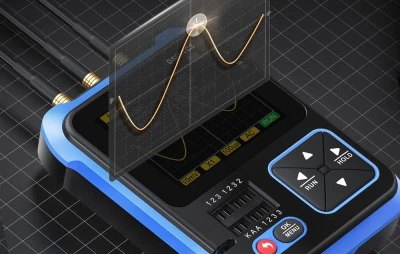 FNIRSI DSO-TC3 SigGen 3 v 1 ruční digitální osciloskop, tester tranzistorů a generátor signálu