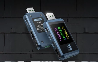 FNIRSI FNB48P BT tmavě modrý tester USB portů s Bluetooth