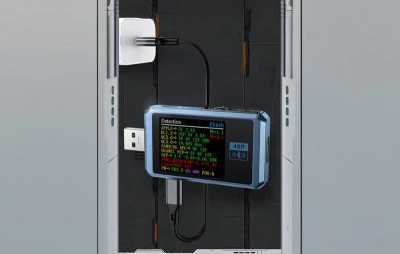 FNIRSI FNB48P BT tmavě modrý tester USB portů s Bluetooth
