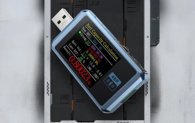 FNIRSI FNB48P BT tmavě modrý tester USB portů s Bluetooth