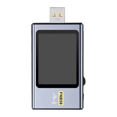 FNIRSI FNB58 BT šedý tester USB portů s Bluetooth