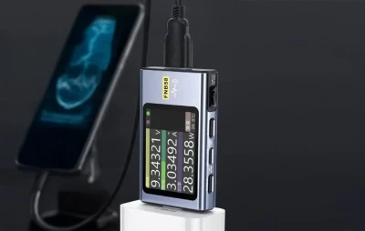 FNIRSI FNB58 BT šedý tester USB portů s Bluetooth