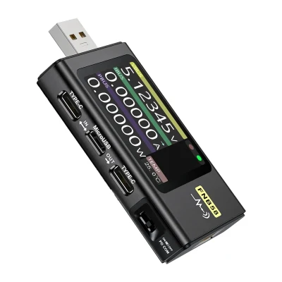 FNIRSI FNB58 černý USB port tester