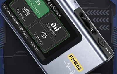 FNIRSI FNB58 černý USB port tester