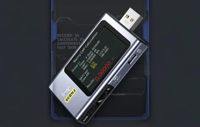 FNIRSI FNB58 černý USB port tester