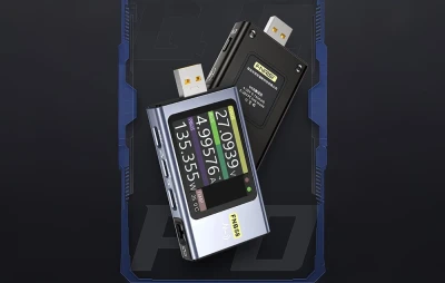 FNIRSI FNB58 černý USB port tester