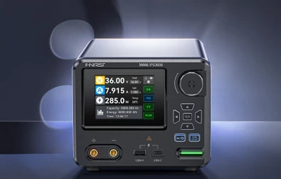 FNIRSI IPS3608 tmavě šedý inteligentní digitální napájecí zdroj AC-DC