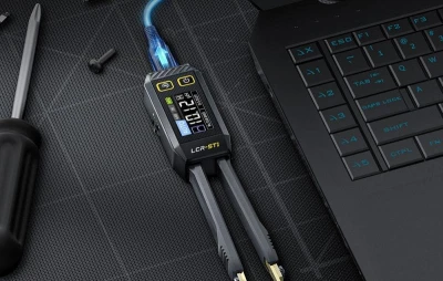 Fnirsi LCR-ST1 mini chytrý digitální pinzetový tester