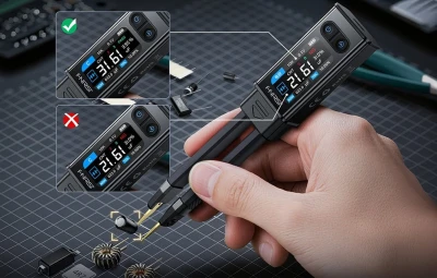 FNIRSI LCR-ST2Plus černý LCR tester