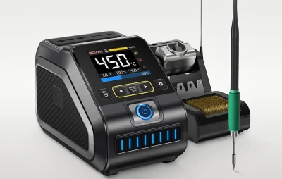 FNIRSI DWS-200 černo-zelená 200 W pájecí stanice