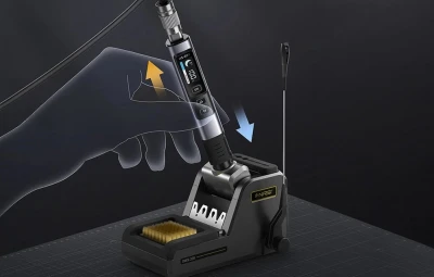 FNIRSI HS-02B tmavě šedá 100 W páječka