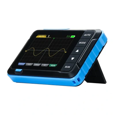 FNIRSI DSO510 modro-černý přenosný mini osciloskop 2 v 1 generátor signálu