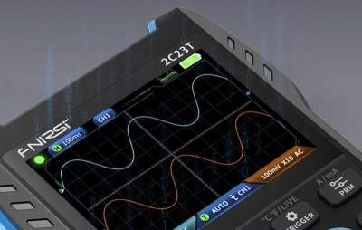 Fnirsi Přenosný osciloskop 3 v 1 2C23T multimetr generátor signálu