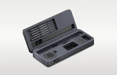 Fnirsi ToolBox HS-02A stříbrný kufřík na nářadí