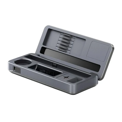 Fnirsi ToolBox HS-02A stříbrný kufřík na nářadí