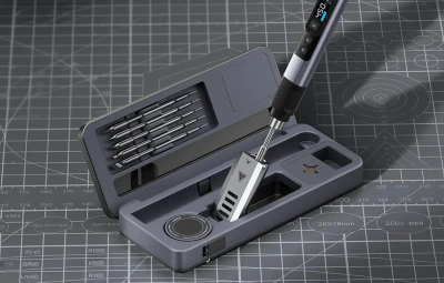 Fnirsi ToolBox HS-02B stříbrná krabička na nářadí