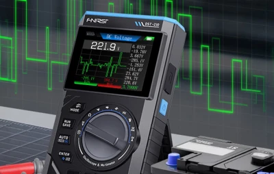 FNIRSI DST-201 SigGen 3-v-1 ruční digitální multimetr s osciloskopem