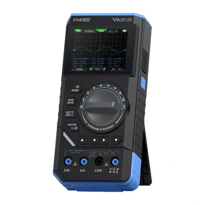 Fnirsi DST-210 SigGen černo-modrý 3 v 1 ruční digitální multimetr s osciloskopem
