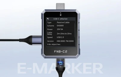 FNIRSI FNB-C2 tmavě šedý USB tester