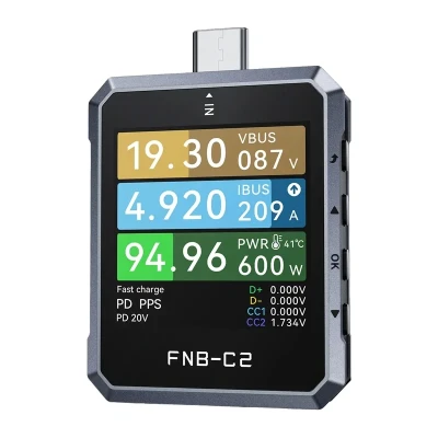FNIRSI FNB-C2 tmavě šedý USB tester