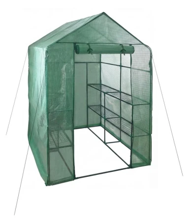 Garvia Fóliovník PORRI rolovací vstup vyztužená fólie 143x143x195cm PE Garvia Fóliovník PORRI rolovací vstup vyztužená fólie 143x143x195cm PE