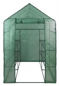 Garvia Fóliovník PORRI rolovací vstup vyztužená fólie 143x143x195cm PE