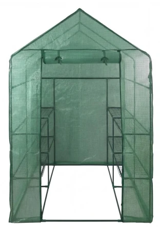 Garvia Fóliovník PORRI rolovací vstup vyztužená fólie 143x143x195cm PE