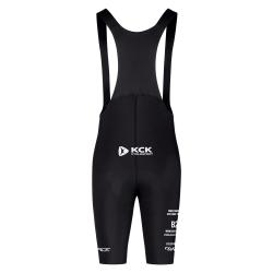 Force ACTION TEAM černé cyklokalhoty se šráky a vložkou kraťasy