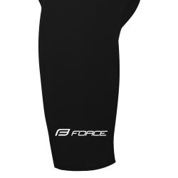 Force ACTION TEAM černé cyklokalhoty se šráky a vložkou kraťasy