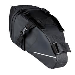 Force ADVENTURE XL, rozopínacia, čierna brašňa pod sedlo